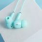 Macaron Hued Noise-Canceling Earbuds with Mic