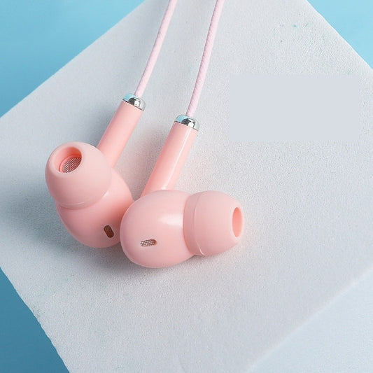 Macaron Hued Noise-Canceling Earbuds with Mic