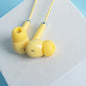 Macaron Hued Noise-Canceling Earbuds with Mic