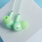 Macaron Hued Noise-Canceling Earbuds with Mic