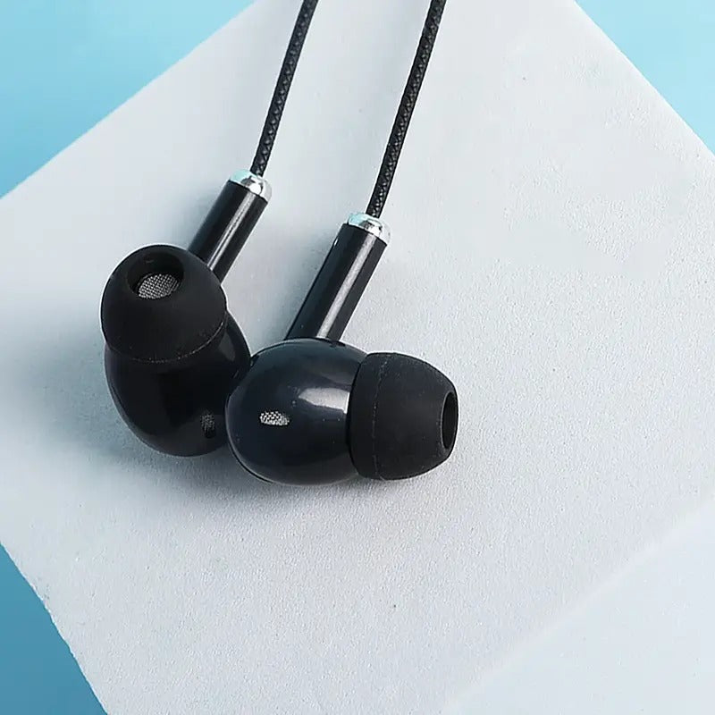 Macaron Hued Noise-Canceling Earbuds with Mic
